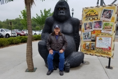 Mr. Cudaback with King Kong