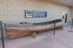 Replica Boat used by 1st explores of Grand Canyon