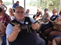 The swap tour produced some fun with alligators!  Just ask our driver John Kriens!
