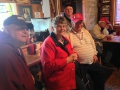 Group Members eating Lunch in Whittier AK