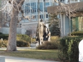 Statue in Courtyard SLC