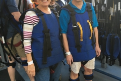 Zip-lining!