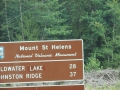 Mt. St. Helens Sign