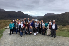 Group Picture at Ladies View on tour from Ireland's Ancient East to the Wild Atlantic Way