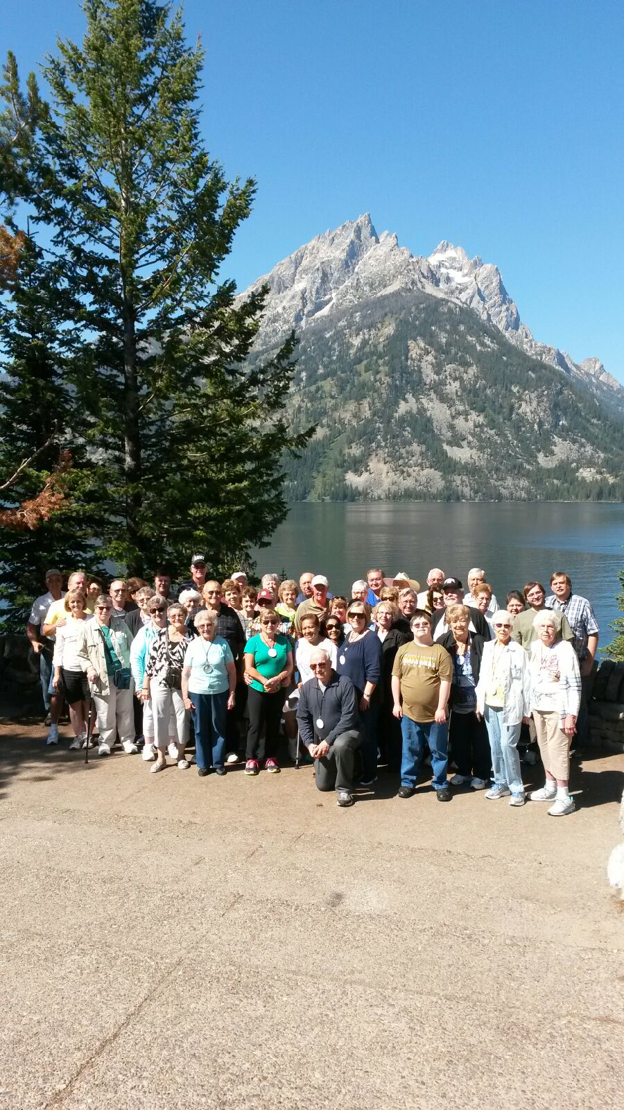 Tetons Group Picture
