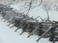 Fence @ Gettsburg. No nails used.